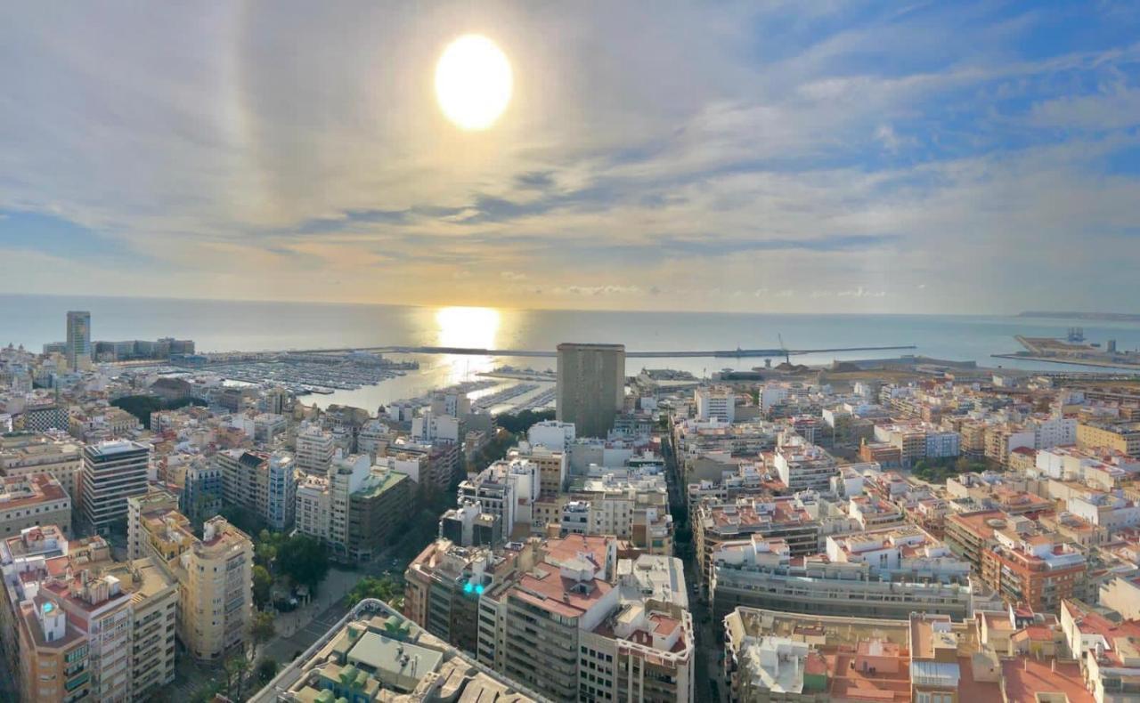 Apartamento Luxury & Top Sea View Alicante Bagian luar foto